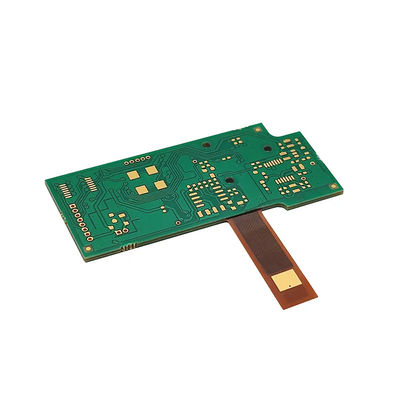 Good price 0.5mm Radius Rigid Flexible PCB With DFM Service And White Solder Mask online