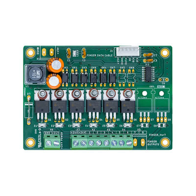 Good price 1.6MM 0.1MM Min Line FR4 Hard Flexible Rigid flexible Industrial Control PCB Assembly online